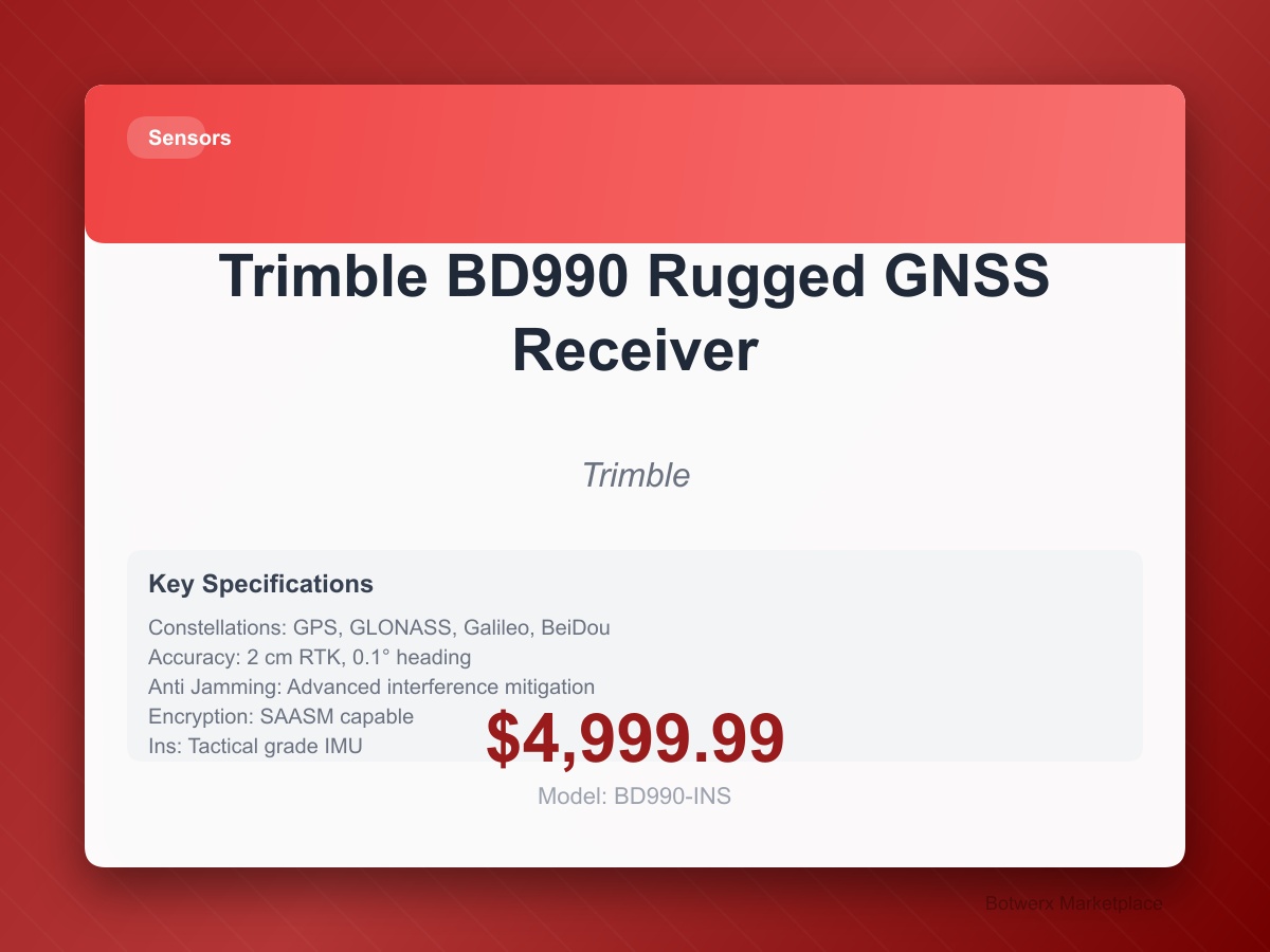 Trimble BD990 Rugged GNSS Receiver