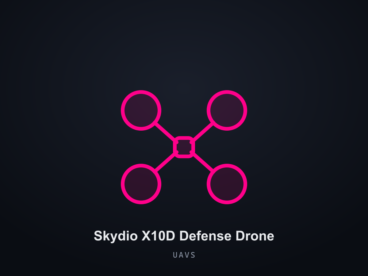 Skydio X10D Defense Drone