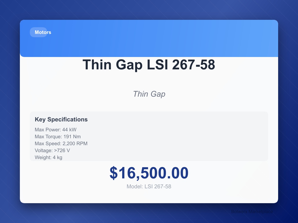 Thin Gap LSI 267-58