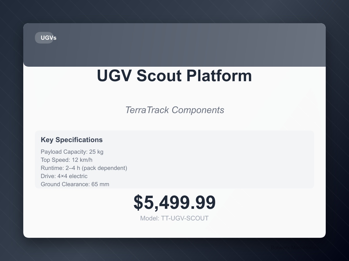 UGV Scout Platform
