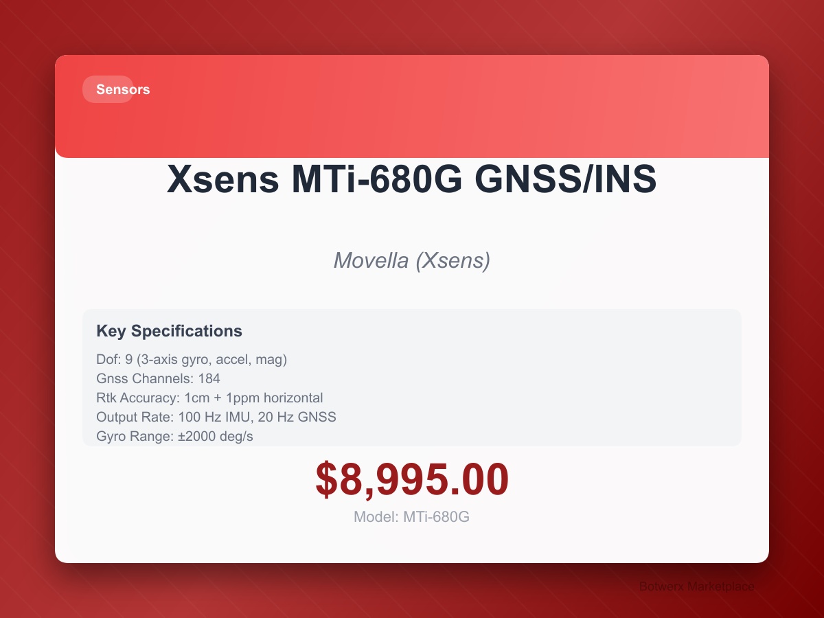 Xsens MTi-680G GNSS/INS